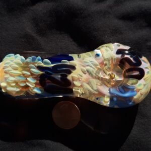 Inside out, color changing, borosilicate glass pipe